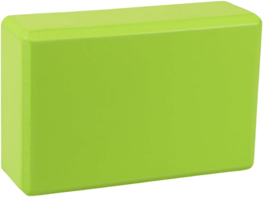 Yoga Block - Unsupported Latex Eva foam - Soft non slip surface with bevel for yoga, pilates, meditation - Yoga accessories for stability,   and deep stretching