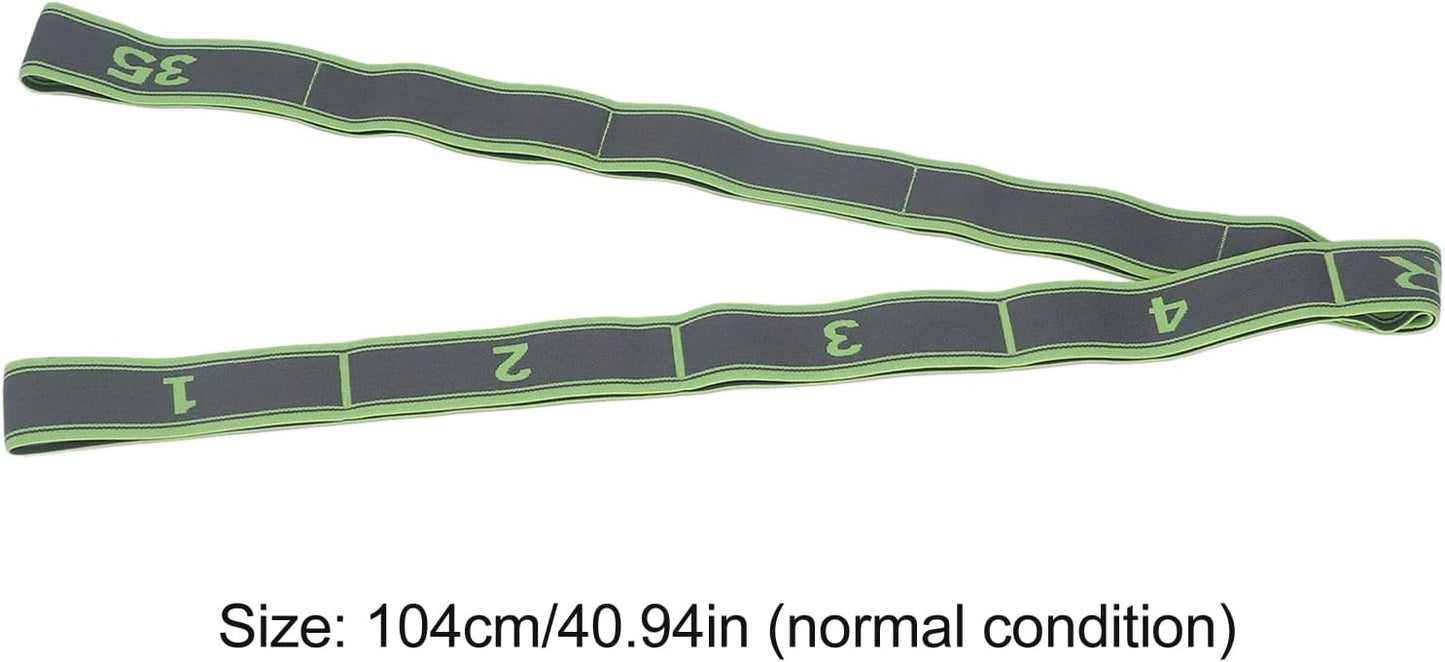 Stretch Band Strap Number Elastic Stretching Strap Exercise Bands Yoga Equipment for Exercise Fitness Workout Physical Therapy