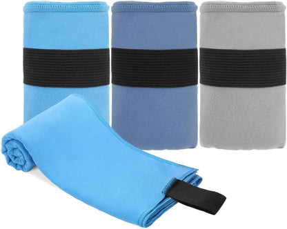 3 Pack Gym Towel Men Women Quick Dry Microfiber Workout Gear for Body Sweat Sports Exercise Fitness Tennis Running Cycling Hiking Weight Lifting Yoga Towels(3 Pack)
