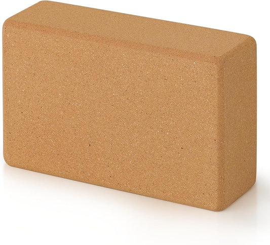 Yoga Blocks Premium Cork Blocks, Lightweight Yoga Essentials for Yoga, Pilates, Stretching